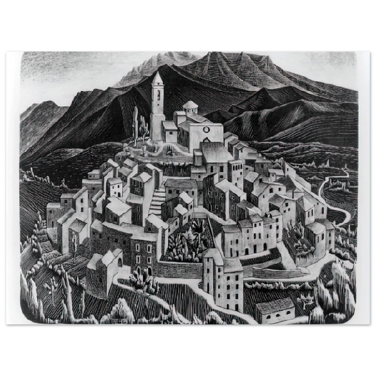 Untitled Print No. 32 by M.C. Escher – art poster