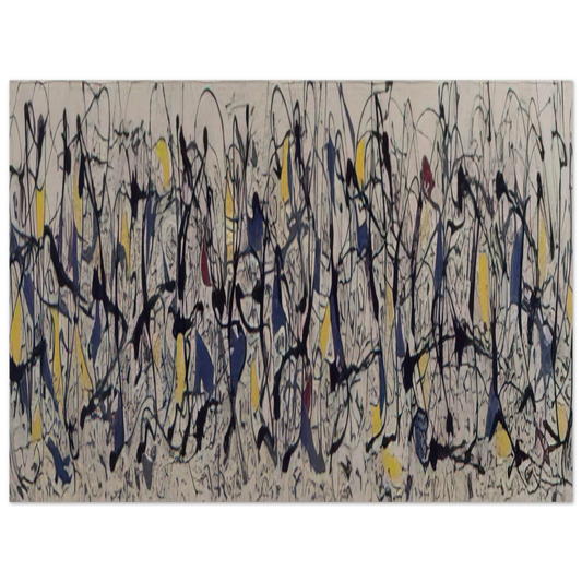 Summertime Number 9a by Jackson Pollock (1948) – art poster