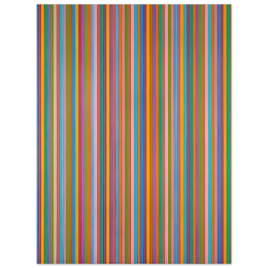 Ecclesia by Bridget Riley (1985) – art poster