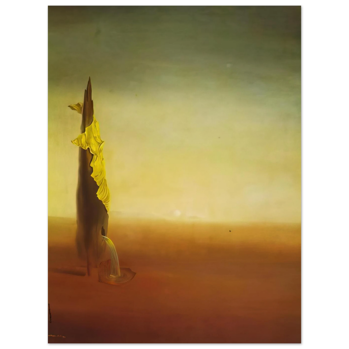 The Birth Of Liquid Fears by Salvador Dali – art poster, view 2