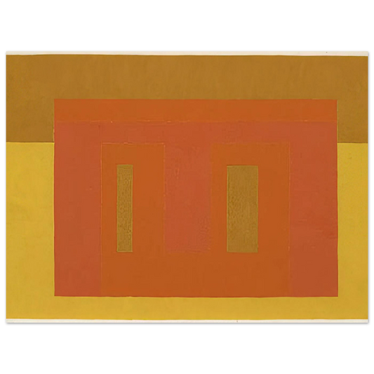 Variant Adobe Southern Climate by Josef Albers (1948) – art poster, view 2