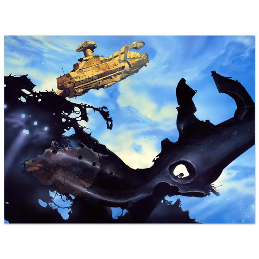 Untitled Artwork No. 10 by Chris Foss – art poster