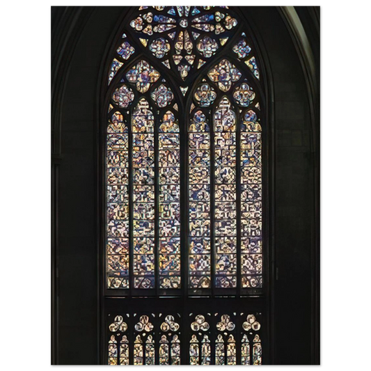 Cologne Cathedral Window by Gerhard Richter (2007) – art poster