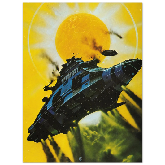 Untitled Artwork No. 9 by Chris Foss – art poster