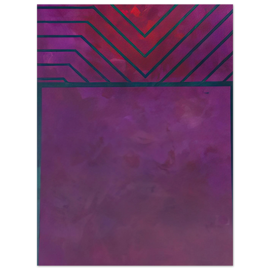 Untitled by Luis Feito (1986) – art poster