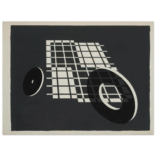 Rolling After by Josef Albers (1928) – art poster, view 2