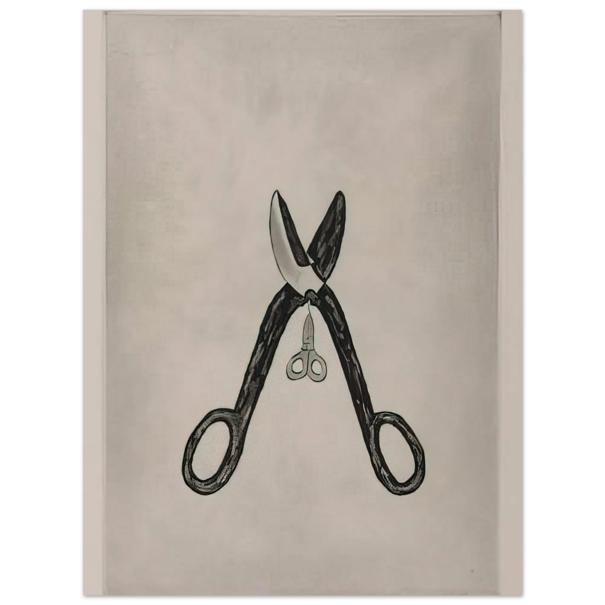 Scissors by Louise Bourgeois (1994) – art poster, view 2