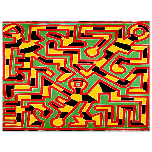 Untitled by Keith Haring (1988) – art poster, view 2