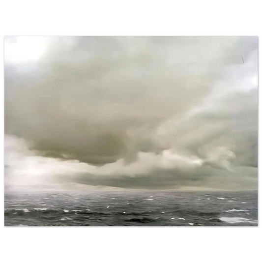 Seascape Cloudy by Gerhard Richter – art poster