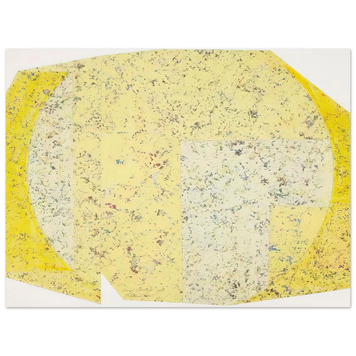 Lattice by Sam Gilliam – art poster, view 2