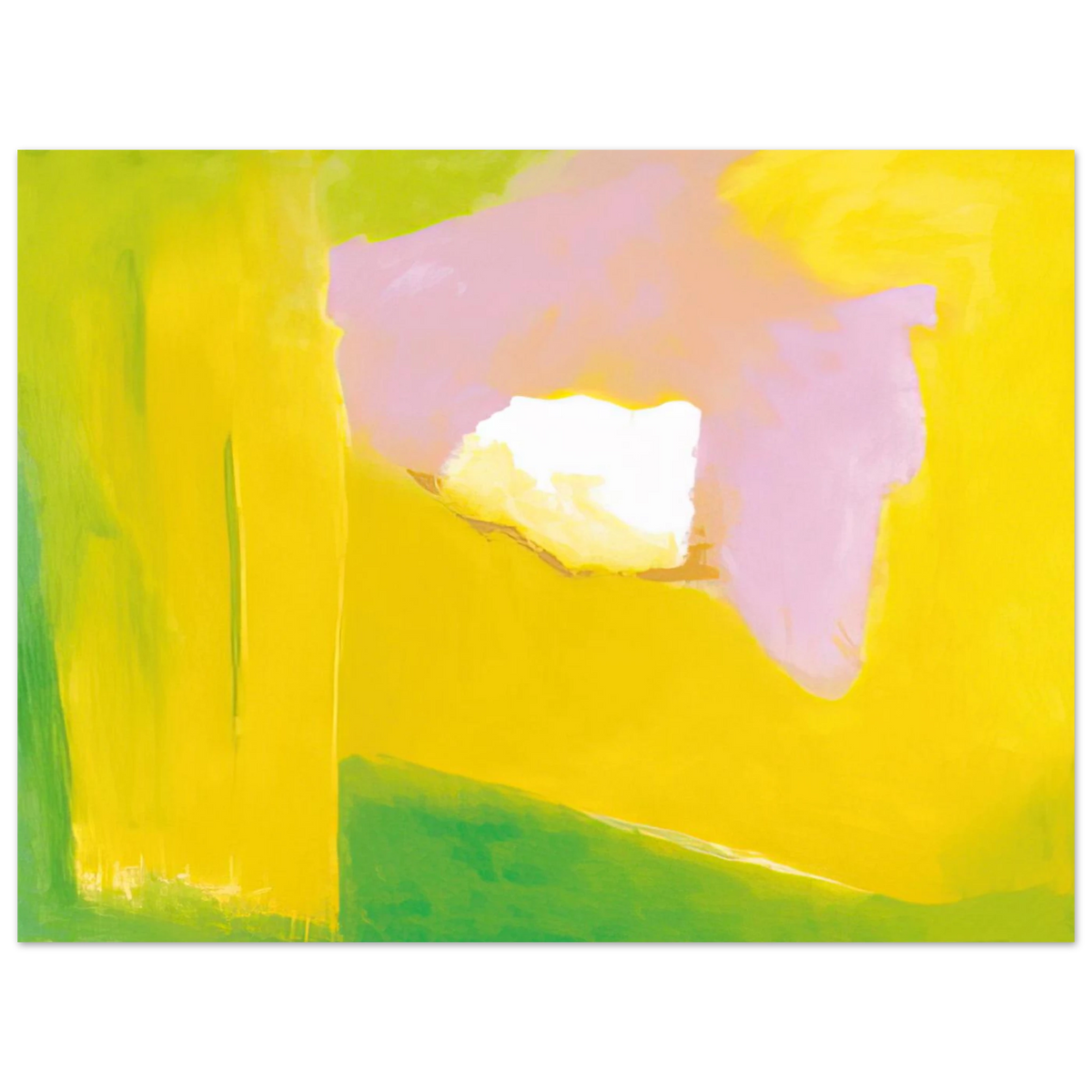 Untitled 8 by Esteban Vicente (1997) – art poster, view 2