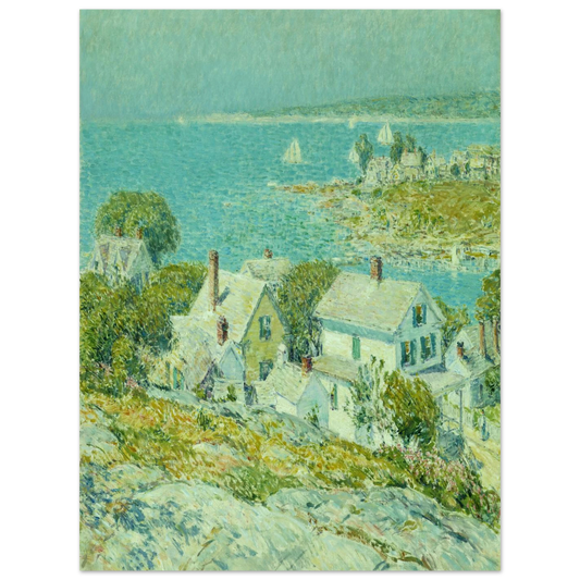 New England Headlands by Childe Hassam – art poster