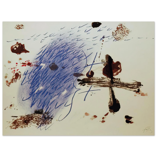 Ban De Loo Cologne by Antoni Tapies (1972) – art poster