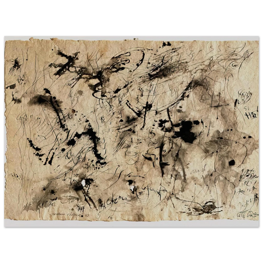 Untitled 1 by Jackson Pollock (1951) – art poster