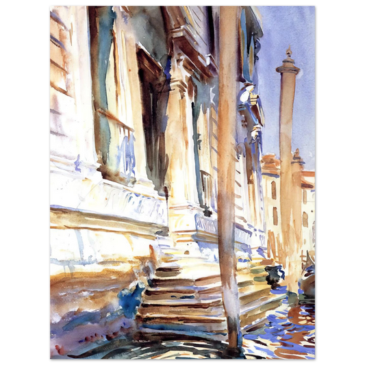 Doorway Of A Venetian Palace by John Singer Sargent – art poster