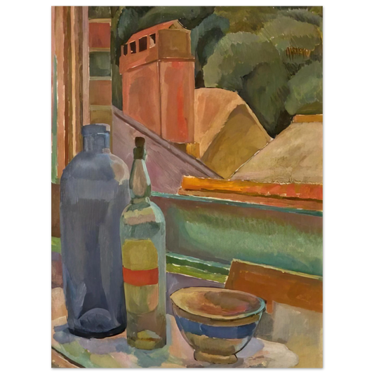 Window Still Life by Vanessa Bell (1915) – art poster, view 2