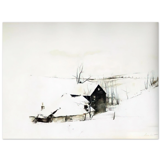 The Corner by Andrew Wyeth – art poster