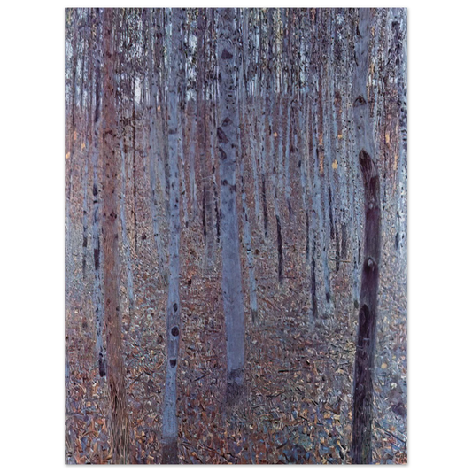 Buchenhain by Gustav Klimt – art poster
