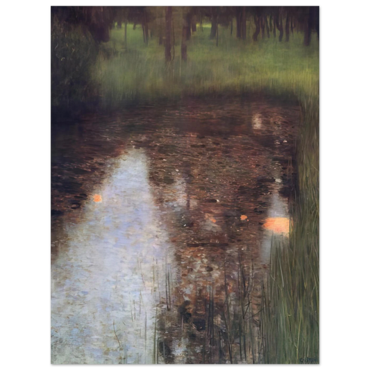 The Swamp by Gustav Klimt (1900) – art poster, view 2
