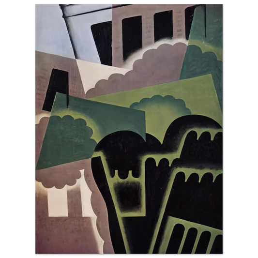 Landscape by Juan Gris – art poster