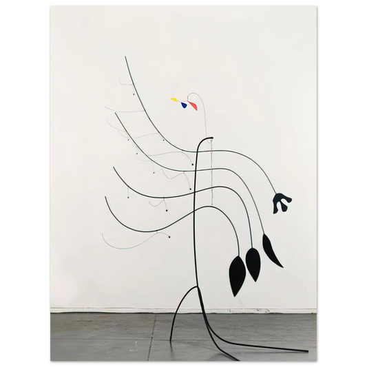 Four Leaves And Three Petals by Alexander Calder (1939) – art poster, view 2