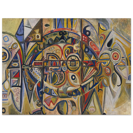 Desert by Richard Pousette-Dart – art poster