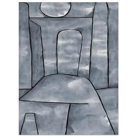 A Gate by Paul Klee (1938) – art poster