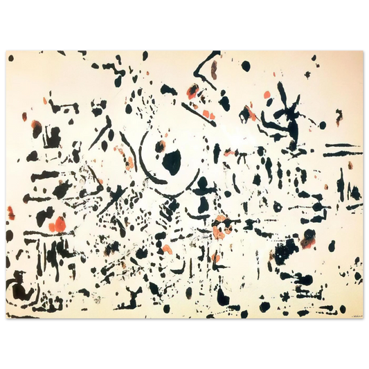 Untitled by Jackson Pollock (1951) – art poster, view 2