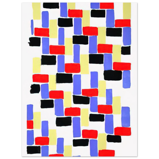 Couleurs Idees by Sonia Delaunay – art poster