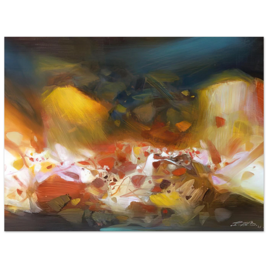Vie Multipli E by Chu Teh-Chun (2005) – art poster, view 2