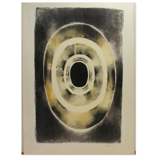 Sixth Stone III by Lee Bontecou (1964) – art poster