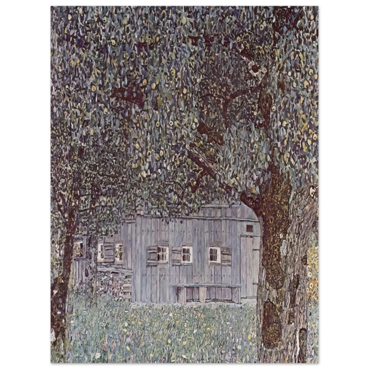 Farmhouse In Upper Austria by Gustav Klimt (1912) – art poster, view 2