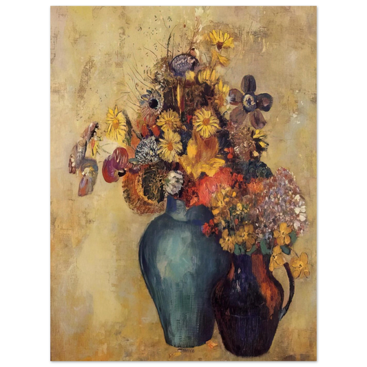 Flowers 1 by Odilon Redon – art poster