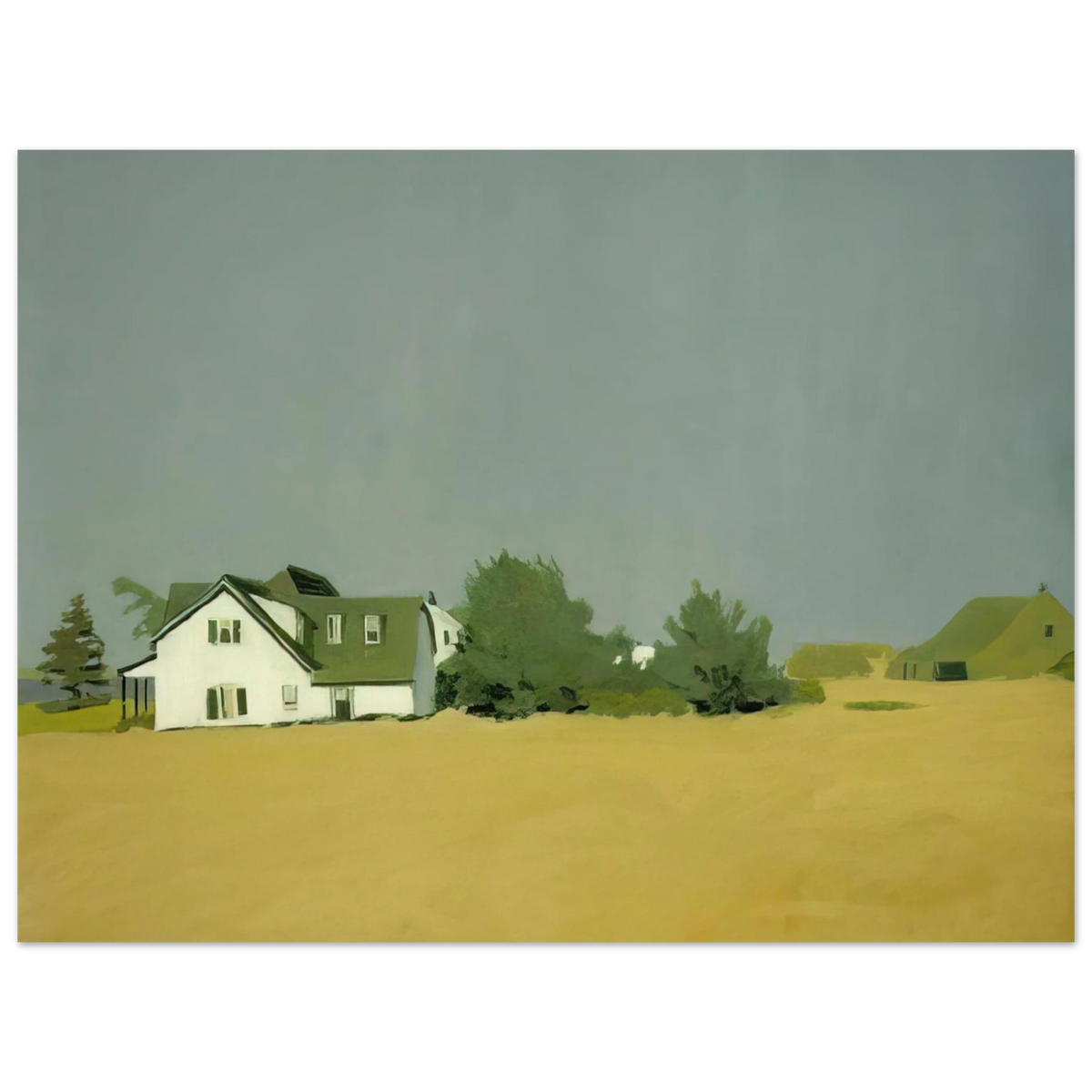 Wheat by Fairfield Porter (1960) – art poster