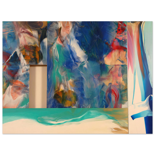 Icon by Sam Gilliam – art poster, view 2