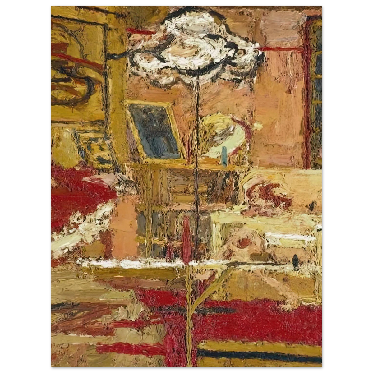 The Sitting Room by Frank Auerbach – art poster