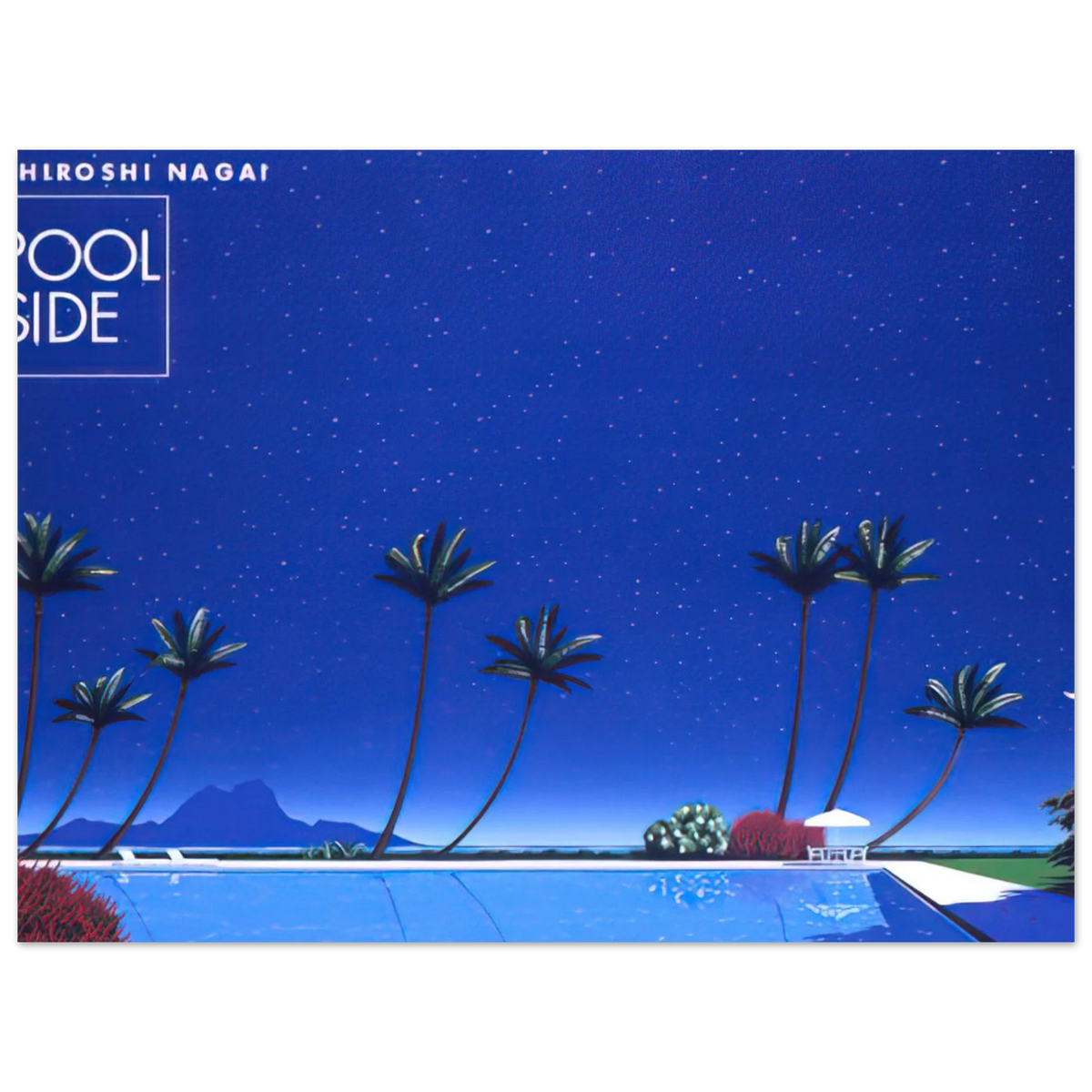 Poolside No. 20 by Hiroshi Nagai – art poster, view 2