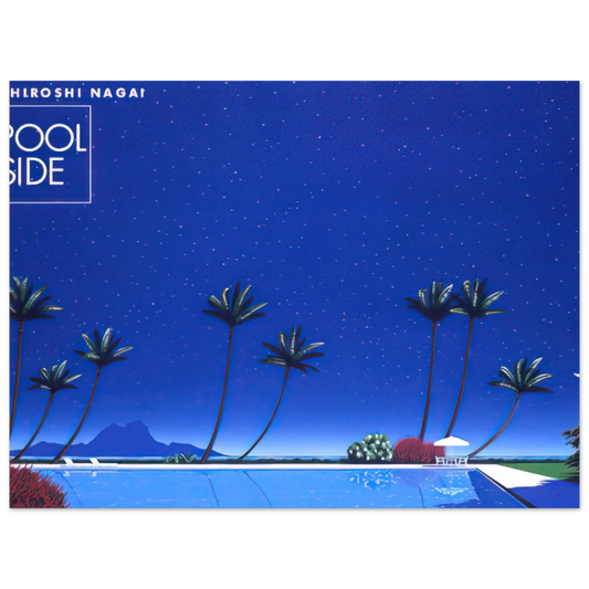 Poolside No. 20 by Hiroshi Nagai – art poster, view 2