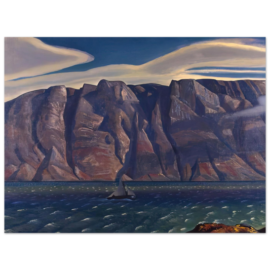 Squall, Greenland by Rockwell Kent – art poster