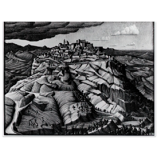 Santa Severina Calabria February by M.C. Escher (1931) – art poster