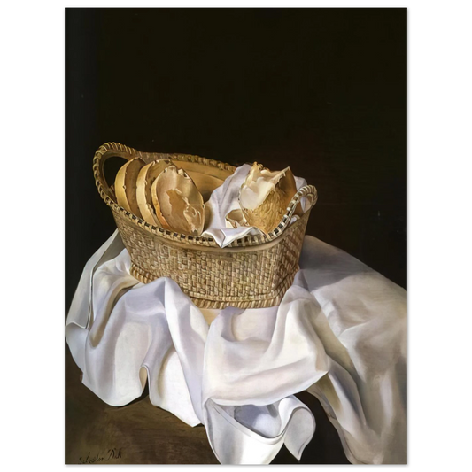 The Basket Of Bread by Salvador Dali – art poster