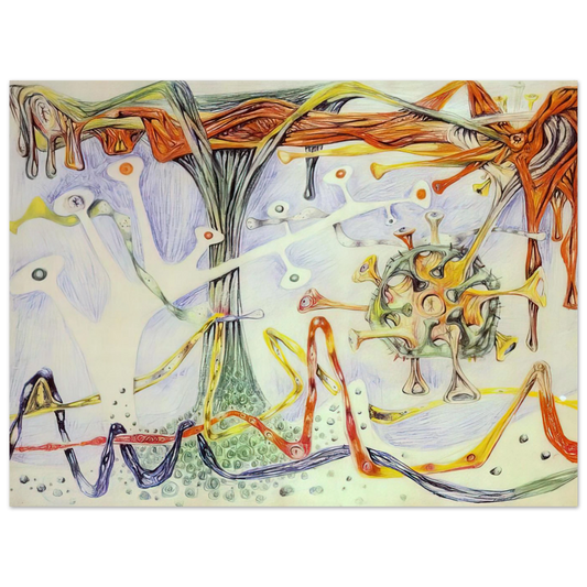 Morphology by Roberto Matta (1937) – art poster