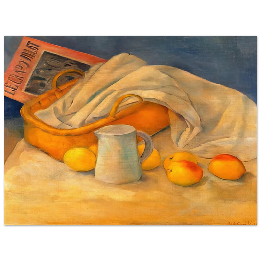 Still Life With Le Crapouillot by Esteban Vicente (1925) – art poster