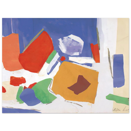 Untitled by Esteban Vicente (1988) – art poster, view 2