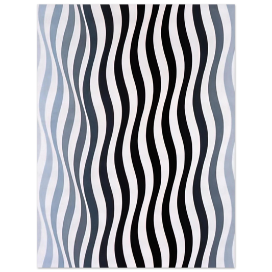 Arrest 1 by Bridget Riley (1965) – art poster