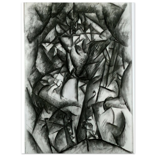 Concert Cafe by Carlo Carra (1912) – art poster