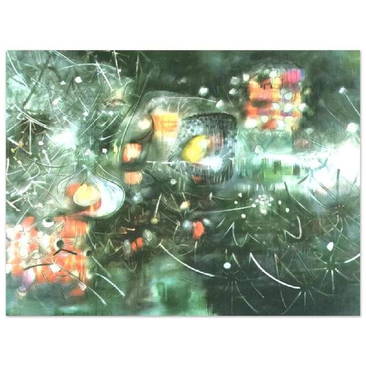 To Give Painless Light by Roberto Matta (1955) – art poster