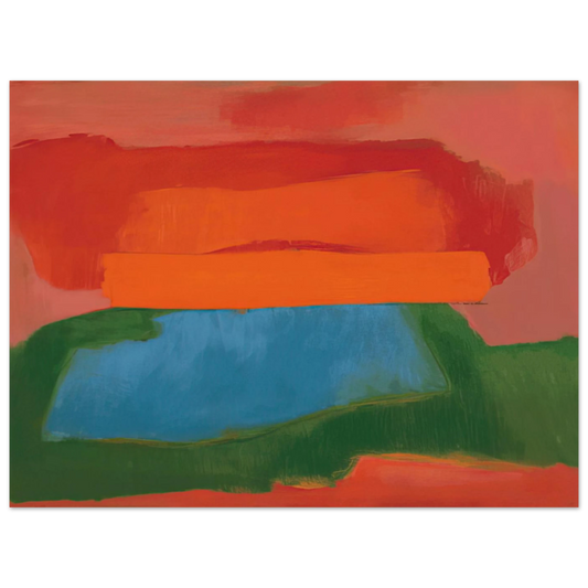Number 2 by Esteban Vicente (1967) – art poster