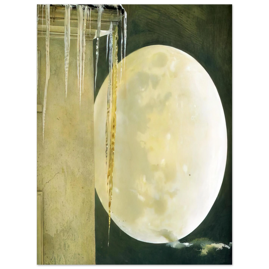 Moon Madness by Andrew Wyeth – art poster