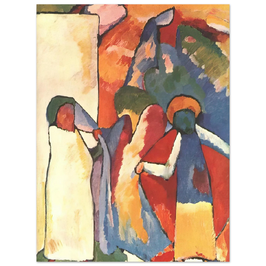 Improvisation 6 African by Wassily Kandinsky (1909) – art poster